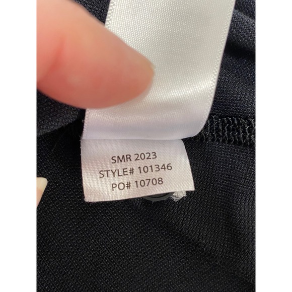 Rhone Mens XXL Black Short Sleeve Performance Polo Shirt Tencel Blend RN141364 - Picture 9 of 11